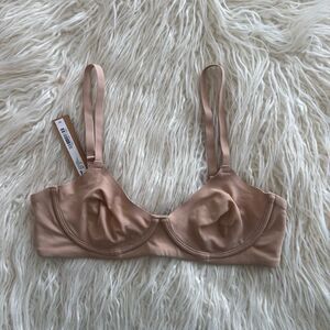 Skims Fits Everybody Unlined Demi Bra Clay Size 34A